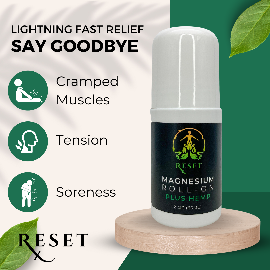 Magnesium Roll-On + Hemp